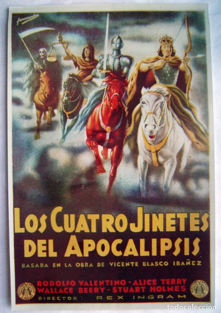Kino: LOS CUATRO JINETES DEL APOCAPIPSIS. MINIPOSTER 48,5 x 72,5 cms. reproducci&oacute;n fotogr&aacute;fica.