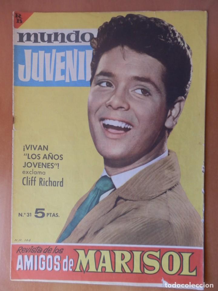 Kino: ANTIGUA REVISTA MUNDO JUVENI. AMIGOS DE MARISOL.N&ordm; 144.