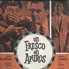Cine: UN FRESCO EN APUROS, 1964, CARTEL DESPLEGABLE, JANO, BUEN ESTADO