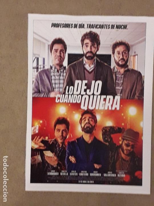 Kino: FICHA COLECCIONABLE, LO DEJO CUANDO QUIERA, PELICULA 2019