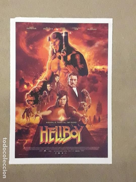 Cinema: FICHA COLECCIONABLE, HELLBOY, PEL&Iacute;CULA 2019, DAVID HARBOUR, MILLA JOVOVICH, SASHA LANE