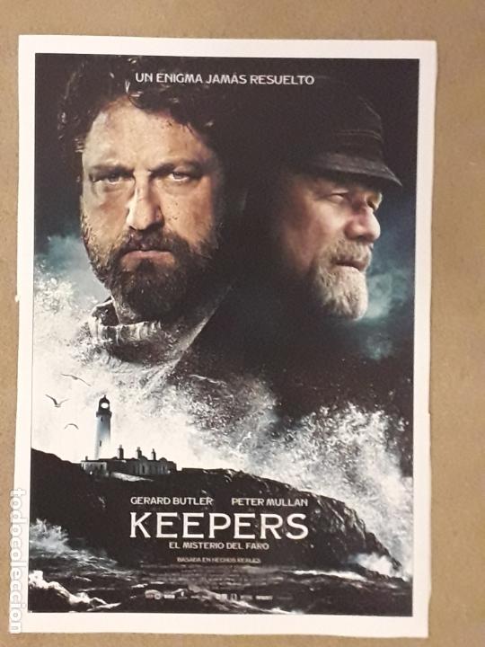 Cinema: FICHA COLECCIONABLE, KEEPERS: EL MISTERIO DEL FARO (THE VANISHING 2018) GERARD BUTLER, PETER MULLAN