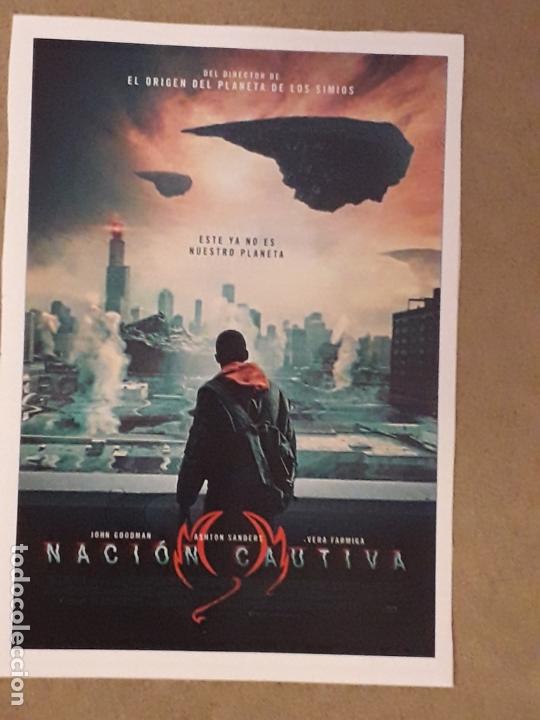 Cinema: FICHA COLECCIONABLE, NACI&Oacute;N CAUTIVA (CAPTIVE STATE 2019) JOHN GOODMAN, ASHTON SANDERS, VERA FARMIGA