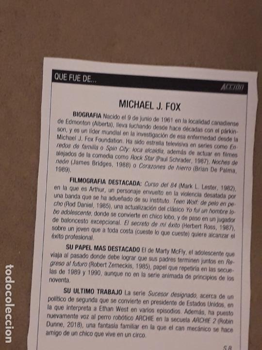 Cine: FICHA COLECCIONABLE, ACTOR MICHAEL J. FOX - Foto 2