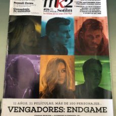Cine: REVISTA 'MK2', Nº 24. ABRIL 2019. 'VENGADORES ENDGAME' EN PORTADA. BUEN ESTADO... Lote 167510012