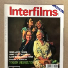 Cine: INTERFILMS N° 42 (MARZO, 1992). TOM CRUISE, JOSIE FOSTER, BILLI WILDER, MARIBEL VERDÚ,.,,,. Lote 169450560