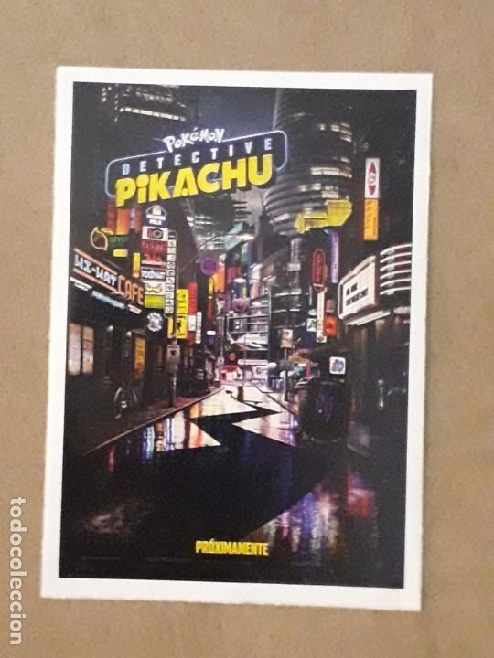 Kino: FICHA COLECCIONABLE, PEL&Iacute;CULA POKEMON DETECTIVE PICACHU, 2019