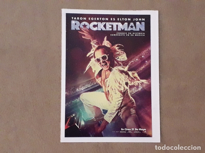 Kino: FICHA PEL&Iacute;CULA  ROCKETMAN, 2019. TARON EGERTON (ELTON JOHN)