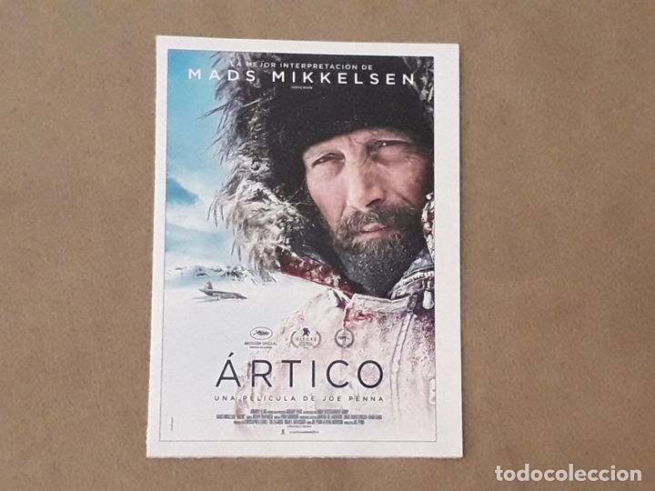 Cinema: FICHA PEL&Iacute;CULA, ARTICO, 2018 JOE PENNA. MADS MIKKELSEN