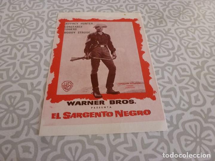 Cine: CINE- EL SARGENTO NEGRO - Foto 1