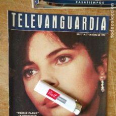 Cine: TV ANTIGUA REVISTA SUPLEMENTO TELE VANGUARDIA TELEVANGUARDIA 1993 PORTADA MARIBEL VERDU . Lote 171538889