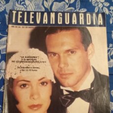 Cine: TV ANTIGUA REVISTA SUPLEMENTO TELE VANGUARDIA TELEVANGUARDIA 1992 ELTON JOHN . BOLA DE DRAC .... Lote 171541548