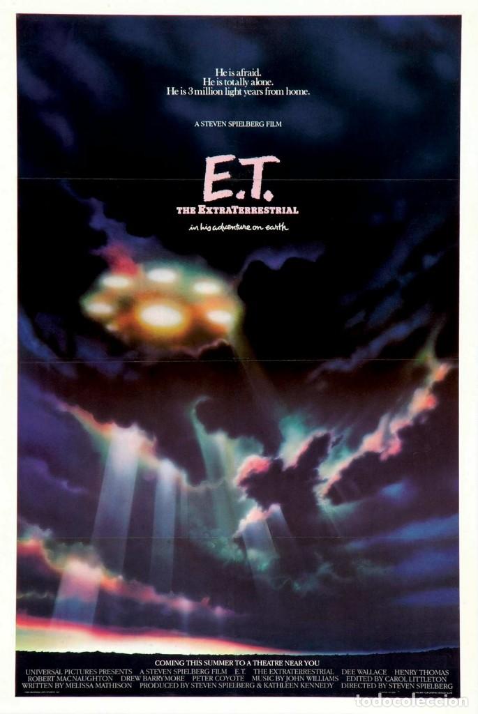 Cinema: E.T. EL EXTRATERRESTRE IMPRESION DIGITAL DE IMPRENTA