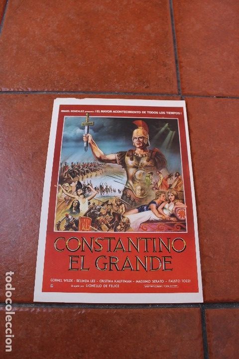 Cinema: PEQUE&Ntilde;O CARTEL: CONSTANTINO EL GRANDE