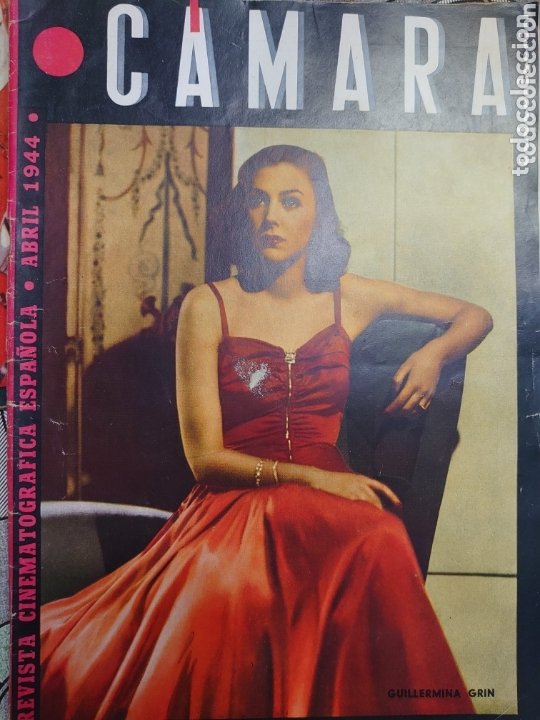 Cine: Guillermina Grin revista Cámara año 1944 - Foto 1 - 173349454