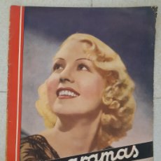 Cine: REVISTA CINEGRAMAS, CONSTANCE GODRIDGE. Nº 39, 9 DE JUNIO DE 1935.. Lote 174281323