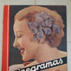 Cine: REVISTA CINEGRAMAS, ANNA LEE. Nº 33, 28 DE ABRIL DE 1935.. Lote 174283713