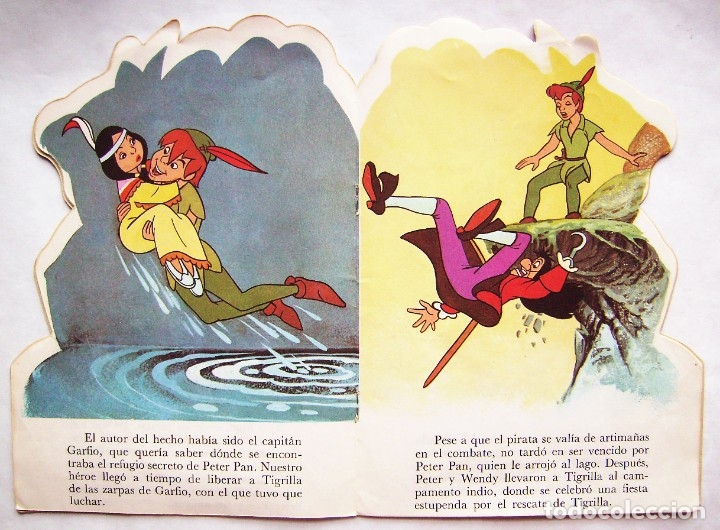 Cine: PETER PAN . CUENTO TROQUELADO. 1976. - Foto 2