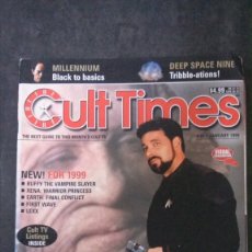 Cine: CULT TIMES Nº 40-ENERO 1999-EN INGLÉS. Lote 176588568
