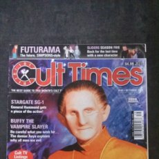 Cine: CULT TIMES Nº 49-OCTUBRE 1999-EN INGLÉS-STAR TREK. Lote 176588973