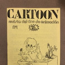 Cine: CARTOON N° 1 (TARRASA 1983). HISTÓRICO FANZINE: REVISTA DEL CINE DE ANIMACIÓN. 12 PÁGINAS.