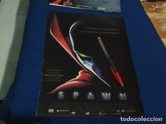 Cine: MINI POSTER CINE ( SPAWN ) EL PODER DE LA JUSTICIA NACIO DE LA OSCURIDAD - Foto 1
