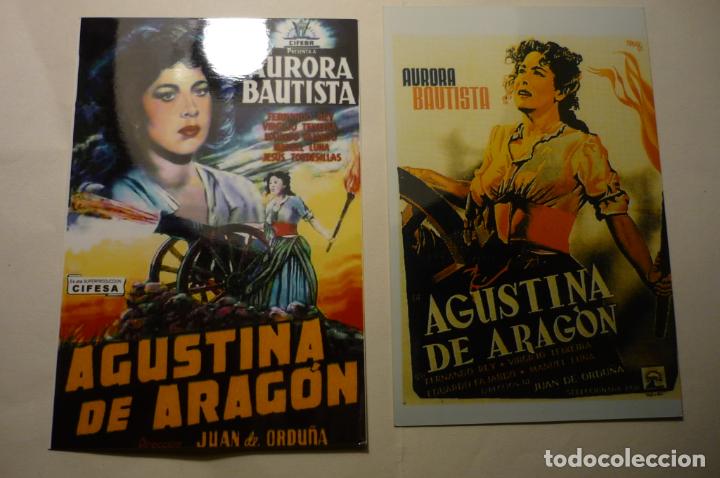 Kino: LOTE REPRODUCCIONES FOTO AGUSTINA DE ARAGON-AURORA BAUTISTA
