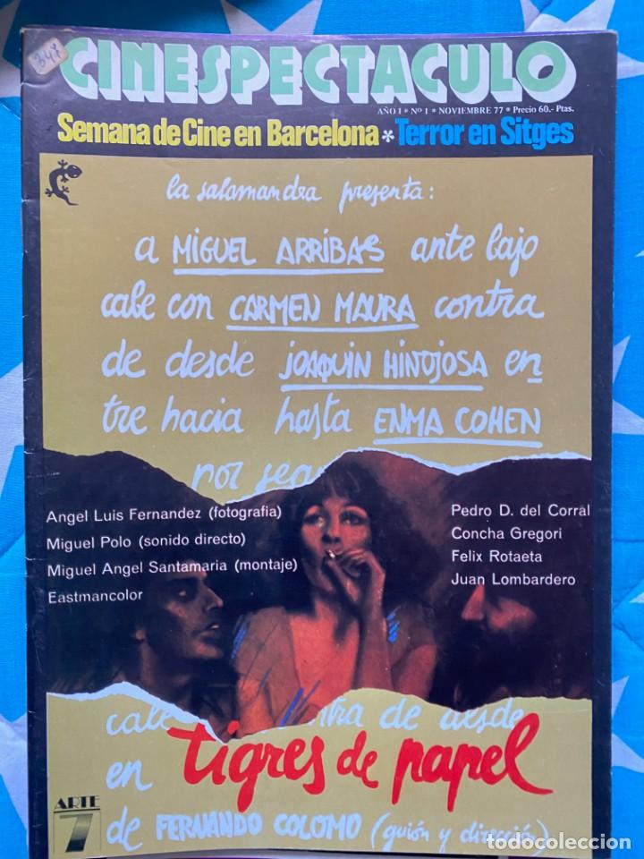 Cine: REVISTA DE CINE CINESPECTACULO - Foto 1