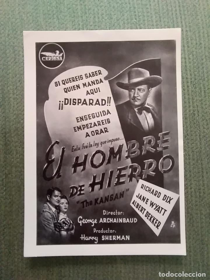Kino: PROGRAMA DE CINE MODERNO EL HOMBRE DE HIERRO