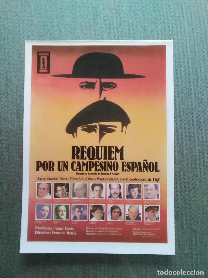 Kino: PROGRAMA DE CINE REQUIEM POR UN CAMPESINO ESPA&Ntilde;OL