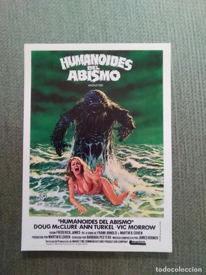 Cine: PROGRAMA DE CINE MODERNO HUMANOIDES DEL ABISMO - Foto 1