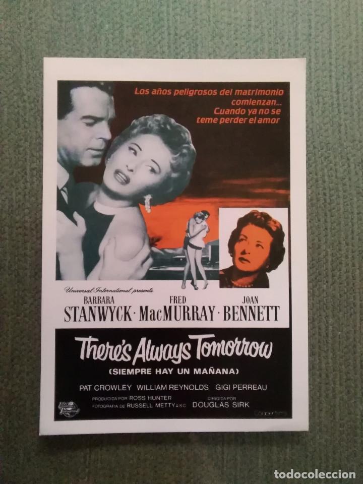 Cinema: PROGRAMA DE CINE MODERNO THERES ALWAYS TOMORROW