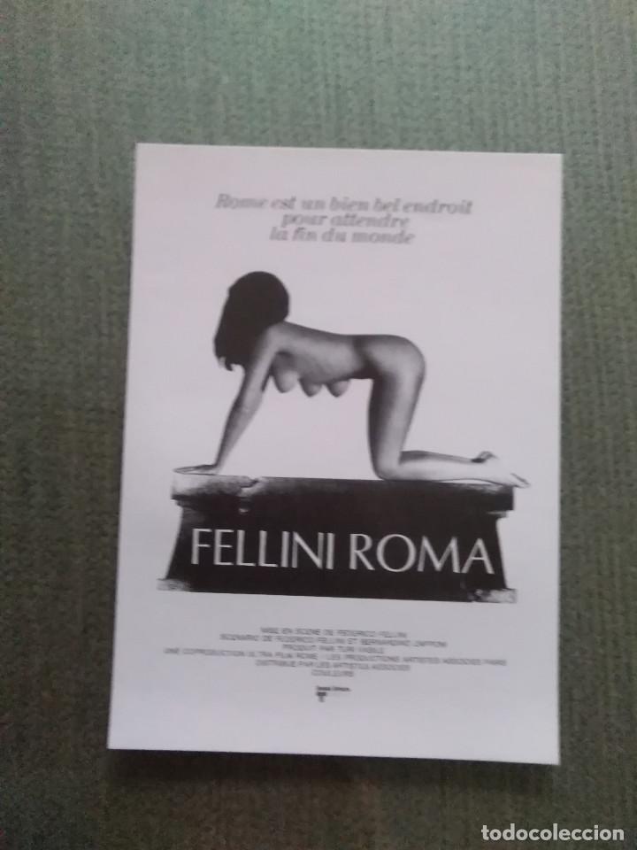 Cine: PROGRAMA DE CINE MODERNO FELLINI ROMA - Foto 1