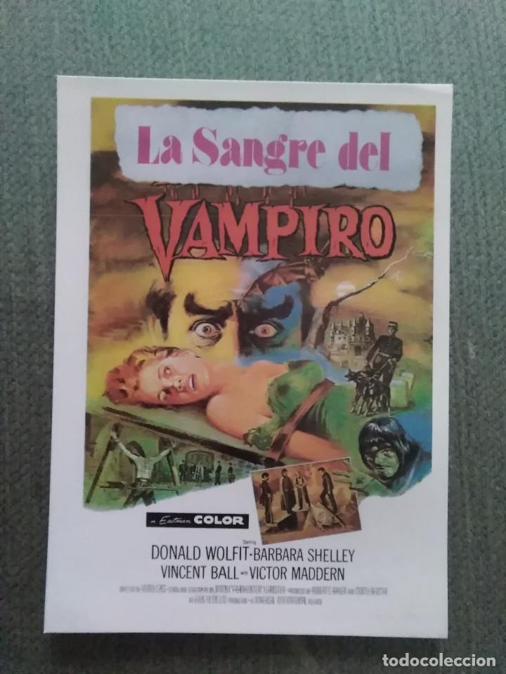 Cine: PROGRAMA DE CINE MODERNO LA SANGRE DEL VAMPIRO - Foto 1