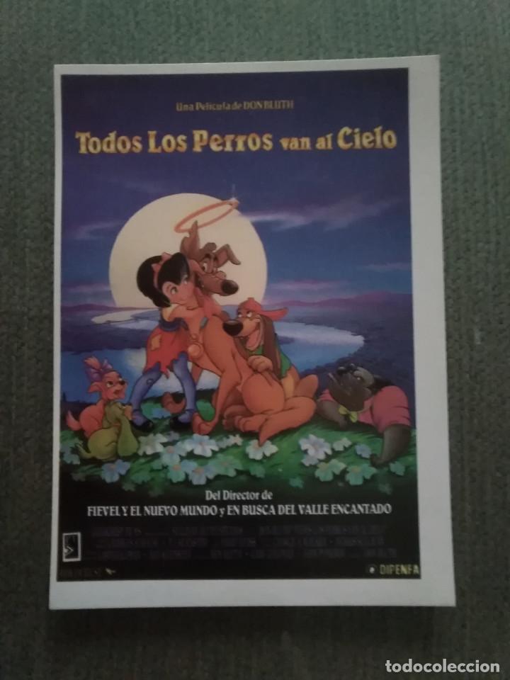 Cinema: PROGRAMA DE CINE MODERNO TODOS LOS PERROS VAN AL CIELO