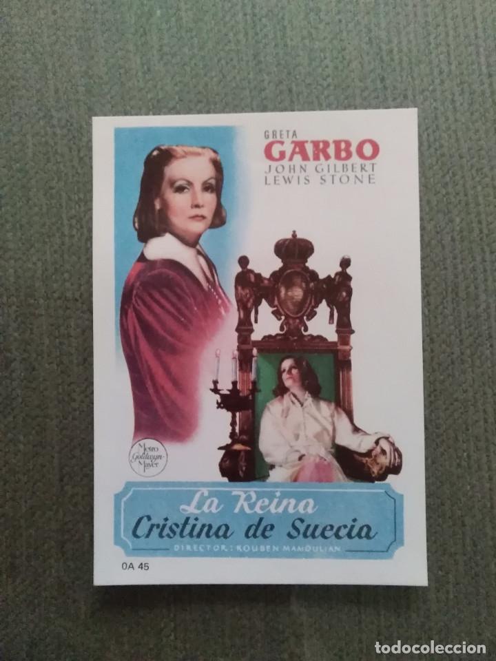 Cinema: PROGRAMA DE CINE MODERNO LA REINA CRISTINA DE SUECIA