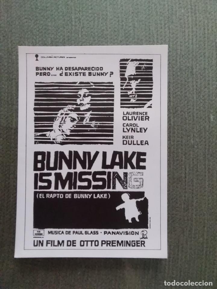 Cinema: PROGRAMA DE CINE MODERNO BUNNY LAKE IS MISSING