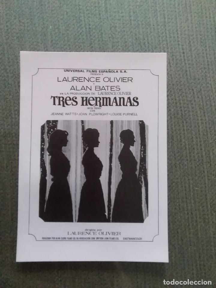 Cinema: PROGRAMA DE CINE MODERNO TRES HERMANAS