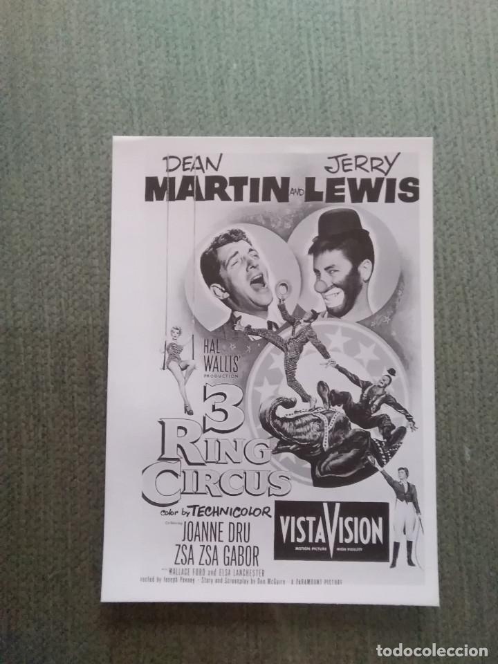 Cinema: PROGRAMA DE CINE 3 RING CIRCUS