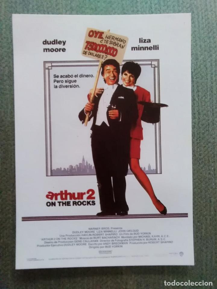 Cinema: PROGRAMA DE CINE MODERNO ARTHUR 2 ON THE ROCKS