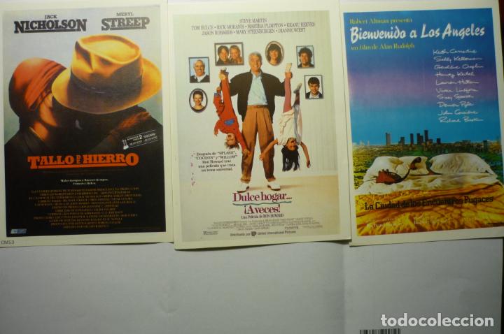 Cinema: LOTE DE FOLLETOS PELICULAS EXTRANJERAS &iexcl;&iexcl; SON DE IMPRENTA&iexcl;&iexcl;