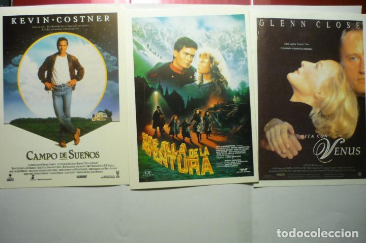 Cinema: LOTE DE FOLLETOS PELICULAS EXTRANJERAS &iexcl;&iexcl;SON DE IMPRENTA&iexcl;&iexcl;