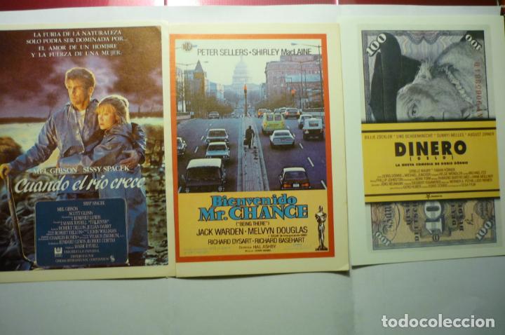 Cinema: LOTE DE FOLLETOS PELICULAS EXTRANJERAS &iexcl;&iexcl; SON DE IMPRENTA&iexcl;&iexcl;