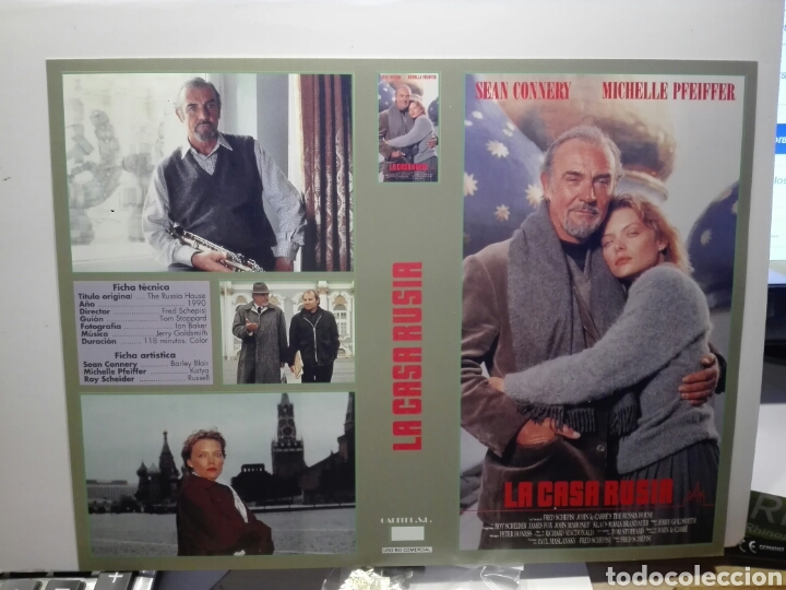 Kino: CARATULA PELICULA LA CASA RUSIA . NUEVA PARA MONTAR