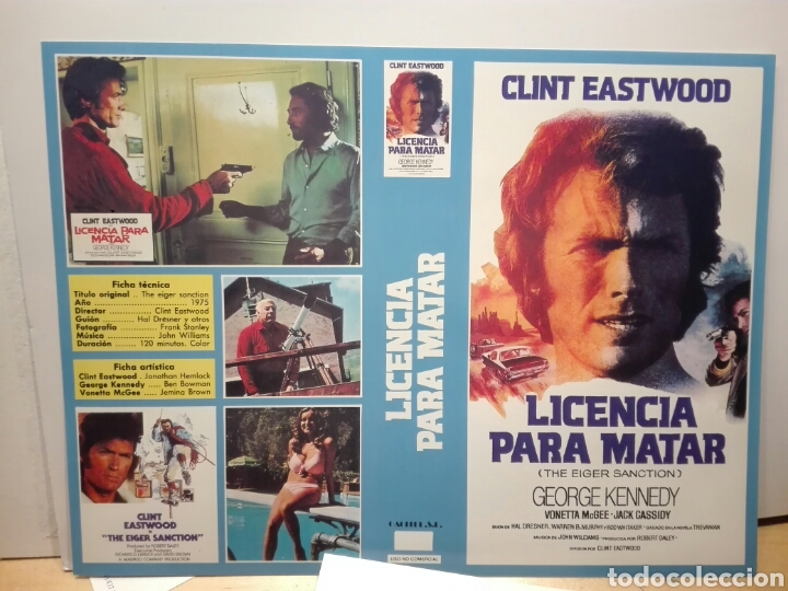 Cinema: CARATULA LICENCIA PARA MATAR. NUEVA