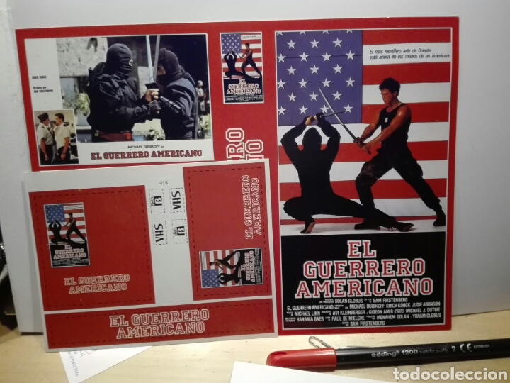 Cinema: CARATULA EL GUERRERO AMERICANO