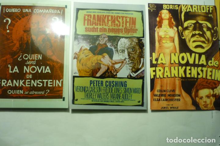 Cinema: lote reproducciones en foto peliculas frankenstein