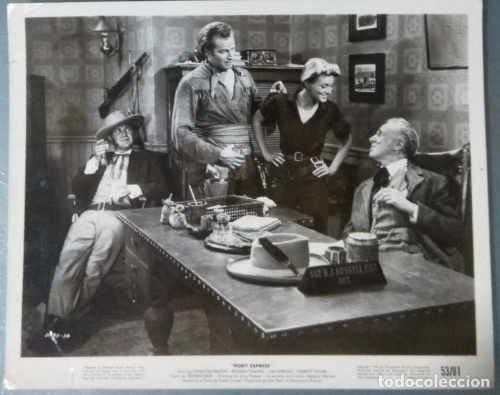 Cine: PONY EXPRESS - 2 FOTOGRAMAS - Foto 3