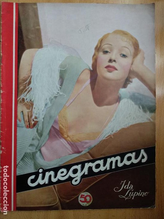 Cine: REVISTA CINEGRAMAS, IDA LUPINO. Nº 28, 24 DE MARZO DE 1935. - Foto 1 - 206489645