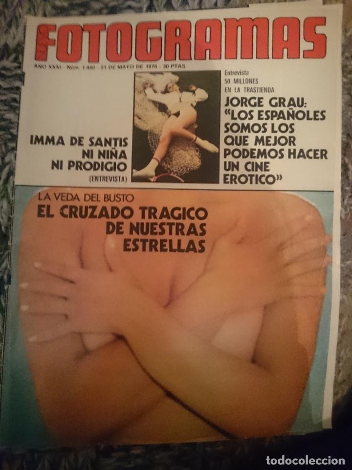 FOTOGRAMAS N 1440 - 21 MAYO 1976 - CON INMA DE SANTIS (Cine - Revistas - Fotogramas)